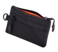 OW-Travel RFID Blocking Card Holder with Coin Pocket, Black Men's Wallet