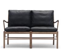 OW149-2 Colonial 2-seater sofa Carl Hansen & Søn oiled walnut / leather Sif 98 - 5714413593305