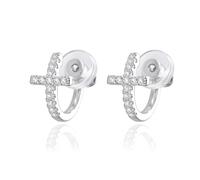 OWADAR Screw-Back Clip on Earrings for Women, No Pain & Won't Fall Off, 18K Real Gold Plated Clip-On Hoop Earrings Non Piercing Hoops Huggie Earrings, Hypoallergenic & Lightweight - Twist Hoops