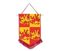 Owain Glyndwr Car / Wall Pennant With Red Border Great Souvenir