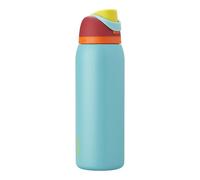 Owala FreeSip Insulated Stainless Steel Water Bottle with Straw for Sports, Travel, and School BPA-Free Sports Water Bottle, 40 oz, Summer Sweetness