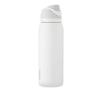 Owala FreeSip Insulated Stainless Steel Water Bottle with Straw for Sports and Travel, BPA-Free, 40-oz, Shy Marshmallow