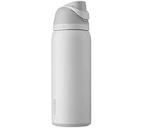Owala Stainless Steel Drinking Bottle FreeSip Push Button & Built-in Straw, 940 ml, Shy Marshmallow