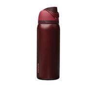Owala FreeSip Insulated Stainless Steel Water Bottle with Straw, BPA-Free Sports Water Bottle, Great for Travel, 32 Oz, Black Cherry