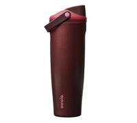 Owala FreeSip Sway Insulated Stainless Steel Water Bottle with Two-Way Spout, Built-in Straw and Bucket Handle, Made for Travel, School and Sports, 40 oz, BPA Free, Leak-proof, Black Cherry