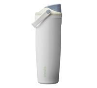 Owala FreeSip Sway Insulated Stainless Steel Water Bottle with Two-Way Spout, Built-In Straw and Bucket Handle, Made for Travel,School, and Sports, 890ml, BPA Free,Leak Proof, Iced Breeze,(Mint/White)