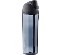 Owala FreeSip Tritan Drinks Bottle with Popper and Built-in Straw, 735 ml, Very, Very Dark