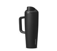 Owala FreeSip Tumbler Stainless Steel Water Bottle 30 oz Very, Very Dark