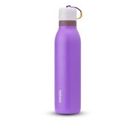 Owala FreeSip Twist Insulated Stainless Steel Water Bottle with Straw for Sports and Travel, 710ml, Purple, Purple (California Grapevine)