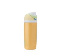 Owala Kids FreeSip Insulated Stainless Steel Water Bottle with Straw for Sports, Travel, and School, BPA-Free Sports Water Bottle, 16 oz, Treasure Hunt