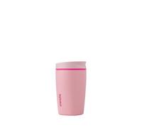 Owala SmoothSip Slider Insulated Stainless Steel Coffee Tumbler, Reusable Iced Coffee Cup, Hot Coffee Travel Mug, BPA Free 12 oz, Pucker Up