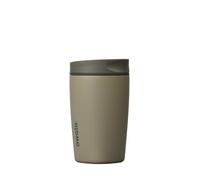 Owala SmoothSip Slider Insulated Stainless Steel Coffee Tumbler, Reusable Iced Coffee Cup, Hot Coffee Travel Mug, BPA Free 355ml, Green (Off Road)