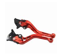 OWALPHVIQ Brake Handle Lever Motorcycle CNC Adjustable Aluminum Lever Brake Clutch Levers for Royal for Enfield for Guerrilla 450 Brake Clutch Lever(Red 147mm)