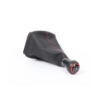 OWALPHVIQ Gear Shift Knob Car Gear Shift Head Red Thread Dustproof Kit Handball Lever Clothing Accessories For VW For Golf 4 Gear Knob(12mm caliber 6-speed)