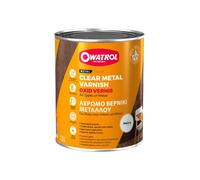 OWATROL® Oxid Vernis - Single Component Clear Coat - Colourless - for Indoor and Outdoor Use - Rust Protection Car - Paint for Iron and Non-Ferrous Metals - Weatherproof - High UV Resistance (2.5