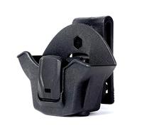 OWB Handcuff Holster Auto-Lock Professional Police Shackle Holder For Standard Handcuffs Cover Cuff Pouch Case With Key Holder