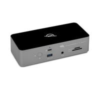 OWC 11-Port Thunderbolt 5 Docking Station, 2.5GbE, SD/Micro-SD Card Reader, Audio in/Out Jack, USB 3.2 Type-A Ports, 140W Power Delivery