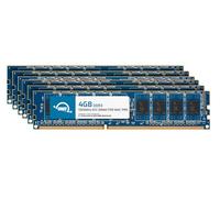 OWC - 24GB OWC Memory Upgrade Kit - 6 x 4GB PC10600 DDR3 ECC 1333MHz DIMMs for Mac Pro 2009-2012 'Nehalem' & 'Westmere' models