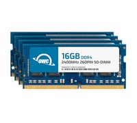 OWC - 64GB OWC Memory Upgrade Kit - 4 x 16GB PC19200 DDR4 2400MHz SO-DIMMs for 27-inch iMac with Retina 5K (Mid 2017) and compatible PCs