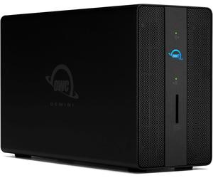 OWC 8.0TB Gemini Thunderbolt USB-C Dock and Dual-Drive HDD RAID External Storage