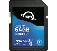 OWC Atlas Pro 64GB (250MB/s) UHS-II V60 SDXC Memory Card