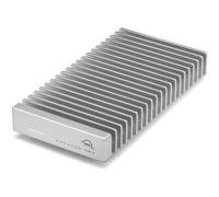 OWC Express 1M2 Portable SSD NVMe Thunderbolt Enclousure 40Gbps USB-C USB4 Ultra Fast up to 3836MB/s real-world performance External SSD Drive with Aluminum Heat Sink - Works with PC & Mac (0TB)