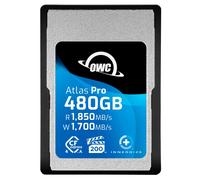 OWC 480GB Atlas Pro High Performance Cfexpress 4.0 Type A Memory Card Professional Grade, up to 1850MB/s Read and 1700MB/s Write Speed