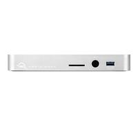 OWC OWCTCDOCK11PSL USB C Dock Media Drive - Silver
