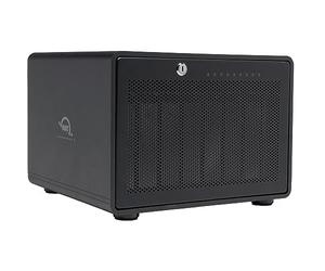 OWC ThunderBay 8 Drive Enclosure, Black, 8-Bay Thunderbolt 3 External Drive