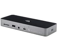 OWC Thunderbolt Dock - Thunderbolt 4 / USB4 Dock with 11 ports, 8k, 5k, 2x 4k @ 60Hz, 1x 4k @ 120Hz displays, Gigabit, 3x TB4 (USB-C), 3x USB Gen 2 Type-A, 1x USB 2.0, incl. cable, Space Gray