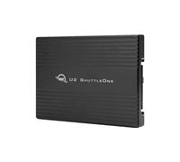 OWC U2 Shuttleone NVMe M.2 to 2.5-inch U.2 SSD Adapter | Premium heat-dissipating adapter that converts an NVMe M.2 SSD into a swappable 2.5-inch U.2 SSD