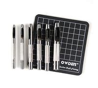 OWDEN AL0017 Leather Hollow Punch Set of 6
