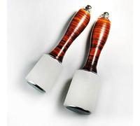 OWDEN Professional leather carving hammer,leathercraft mallet,leather maul,High quality nylon head with leather grip handle,Leather tools for handmade diy leathercraft(Sizes:large or small) (1.0 LB)