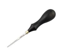 OWDEN Professional Leather Edge Beveler (2#), Leather Tool for Leather Craft, Black, Ebony Handle, Classic Style