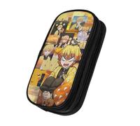 OWECRUT Xxawh Tzueoxhoipdnkhm Novidro Kd School Pencil Case High Capacity Stationery Box Unique Custom Models Cosmetic Bag Pencil Holder Black