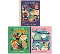 Owen Davey Animal Series Collection 3 Books Set (Mad About Monkeys, Smart About Sharks, Crazy About Cats)