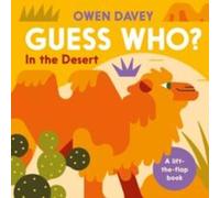 Owen Davey Guess Who? In the Desert Paperback Book Owen Davey Multicolor