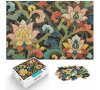 Owen Jones Chinese Floral Pattern Jigsaw Puzzle for Adults, 1000 Piece | For a calm Advent activity, this adult jigsaw puzzle with 1000 pieces suits quiet moments between celebrations.