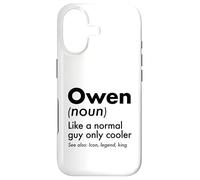 Owen Like A Normal Guy Only Cooler Legend King First Name Case for iPhone 17