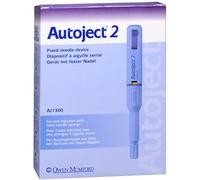 Owen-Mumford Autoject 2 Fixed Needle Auto-Injector, 1mL, Sterile, Plastic, 1 Count