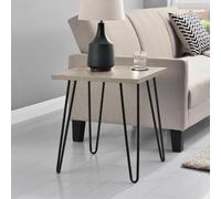 Owen Retro End Table - Rustic Oak - 5068496COMUK