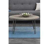 Owen Round Coffee Table Black