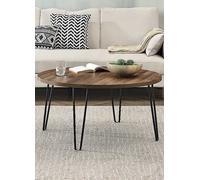 Owen Round Coffee Table Black