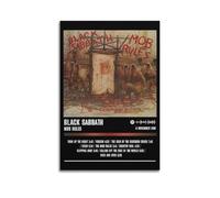 owengo Black Sabbath -Mob Rules Posters Four Styles Hit Music Album Cover Wall Art Canvas Printing for Bedroom Decoration16x24inch(40x60cm) Unframe-style-3