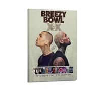 owengo Chris Brown Breezy Bowl 2025 Posters Pop Music Wall Art Canvas Printing for Room Aesthetics20x30inch(50x75cm) Frame-style