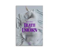 owengo Death of A Unicorn Poster Classic Horror Moive Canvas Posters Abstract Vintage Prints Wall Art for Bedroom Living Room Deco12x18inch(30x45cm) Unframe-style-1