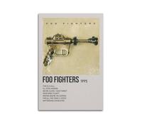 owengo Foo Fighters Posters Two Options Hit Music Album Cover Wall Art Canvas Printing for Bedroom Decoration12x18inch(30x45cm) Unframe-style