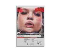 owengo Lola Young-This Wasn't Meant For You Anyway Posters Hit Music Album Cover Wall Art Canvas Printing for Bedroom Deco12x18inch(30x45cm) Unframe-style