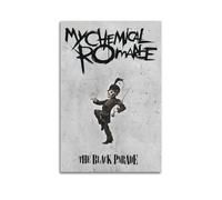 owengo My Chemical Romance-The Black Parade Posters Two Options Hit Music Album Cover Wall Art Canvas Printing for Bedroom Decoration12x18inch(30x45cm) Unframe-style