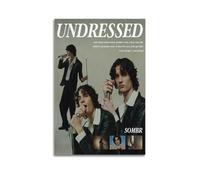 owengo Sombr - Undressed Posters Pop Music Wall Art Canvas Printing for Room Aesthetics16x24inch(40x60cm) Unframe-style